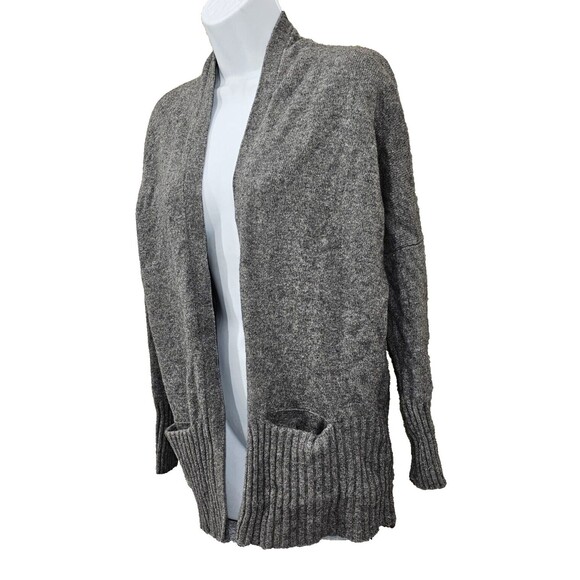 J.Crew Womens Cardigan Wool Cashmere Sweater Pockets Gray Coastal Grandma Size S - Picture 5 of 12